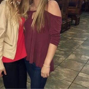 Cute off the shoulder top